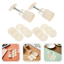  2 Set Stampi per Biscotti Stampi per Torte Muffin Mooncake Stampi in Silicone