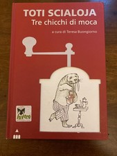 Toti Scialoja. Tre chicchi di moca. Edizioni Lapis 2011. Cartonato con finestra