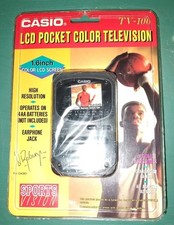 TV LCD A COLORI VINTAGE ANNI