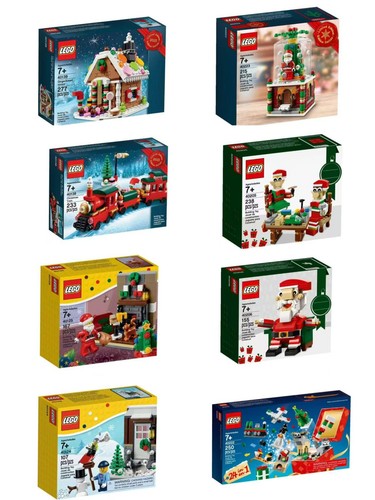 Lego set vacanze natale - natale,