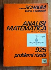 INGEGNERIA SCHAUM ANALISI MATEMATICA ETAS RUVIDA SPIEGEL FUNZIONI INTEGRALI