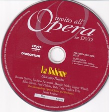 GIACOMO PUCCINI LA BOHEME CD LEVINE PAVAROTTI INVITO ALL'OPERA SOLO DISCO E00581