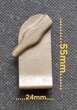 NAPPINA PORTA PENNA PER ELMETTO M33 TRUPPE ALPINE POST GUERRA  BUFETERIA