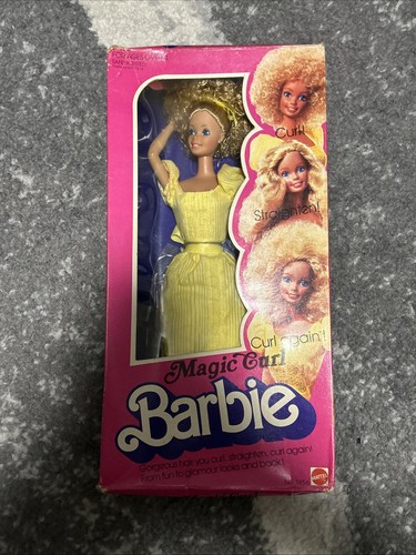 Barbie magic curl mattel 1981 - barbie,