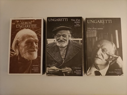 Ungaretti vita uomo saggi - ungaretti, d'un