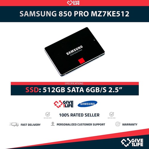 Samsung 850 pro 7ke512 - samsung,