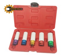 bussole in alluminio con protezione per cerchi, 15 17 19 21 22 mm da attacco 1/2