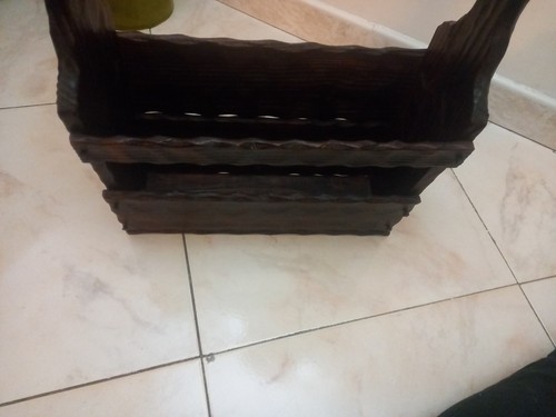 Vintage portariviste legno - in,