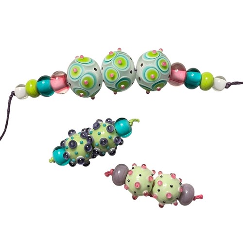 Perline pois rialzate - pois,