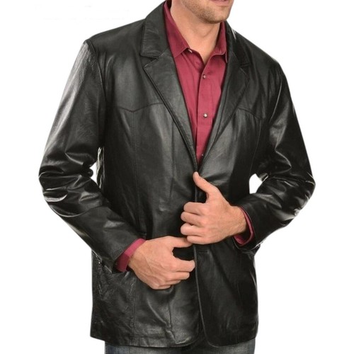 Giacca blazer uomo pelle - , di
