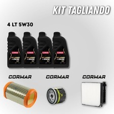 KIT TAGLIANDO 3 FILTRI E OLIO RENAULT TWINGO II 1.2 43KW 58CV DAL 2007