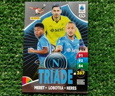 CARD ADRENALYN XL CALCIATORI PANINI 2025/26 NAPOLI N°374 TRIADE CARTA 2026 ⚽️
