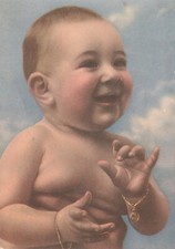 C1 - Cp Cartolina Neonato che