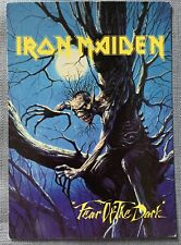 Postcard IRON MAIDEN - Fear of the Dark - THE DARK - Italian Postcard