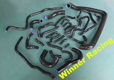 Kit tubi silicone per Nissan 300ZX VG30DETT Z32 1990-1999 1991 92 93 NERO