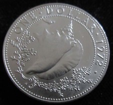 MDS BAHAMAS ONE 1 DOLLARO 1972
