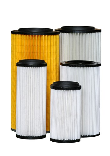 Filtro poliestere con - in,