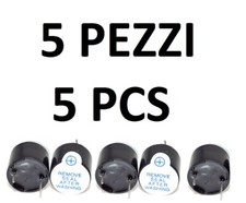 5PZ BUZZER ATTIVO CON