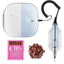 Trapano Elettrico 35000RPM Manicure Trapano Unghie File Gel Remover Kit