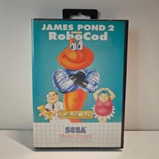 JAMES POND 2 ROBOCOD SEGA MASTER SYSTEM PAL EUR COMPLETO