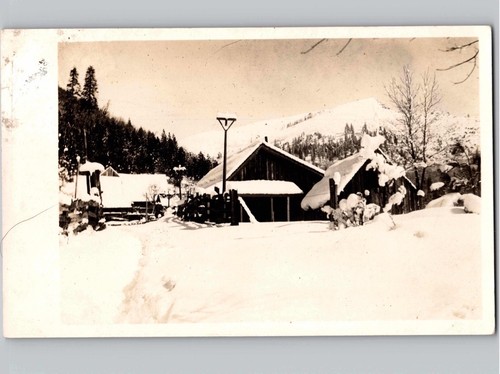 C1945 snowy ranch scena - snowy,