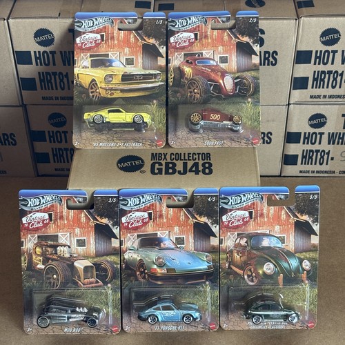 Hot wheels vintage club silver - club,