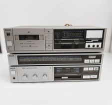 PHILIPS VINTAGE AMPLIFICATORE FA141 SINTONIZZATORE FT141 PIASTRA CASSETTE FC141