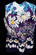 Blusa Vintage In Maglia Bianca