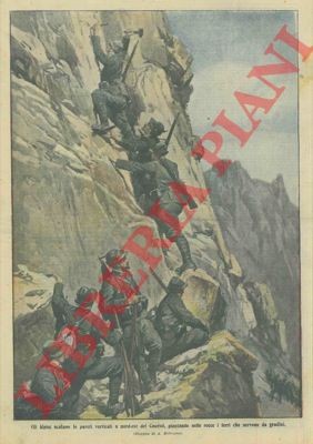 Gli alpini scalano pareti - gli,