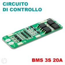 BMS 3S 20A CIRCUITO DI