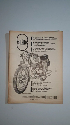 Pubblicita gilera ritaglio - gilera,