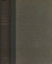 Chimica inorganica Vol. I parte seconda. Trattato di chimica generale applicata