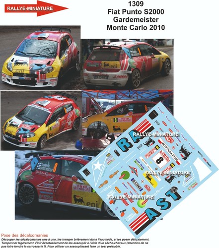 Decals ref 1309 fiat - 1309,