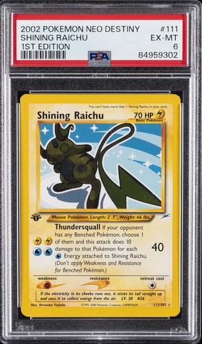 2002 pokemon neo destiny - neo, 1°