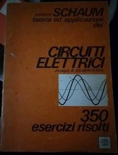 Edminister CIRCUITI ELETTRICI 1° ed. liscia ETAS 1976 collana Schaum