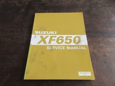 Suzuki XF650 XF650v 1997 manuale servizio riparazione officina manuale officina