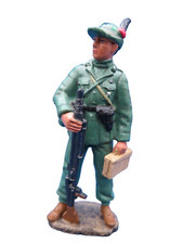 SOLDATINI HACHETTE CORPI D'ELITE - ALPINO DIVISIONE MONTEROSA RSI 1945 - WWII