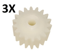 Set pezzi ingranaggi - 3, nylon