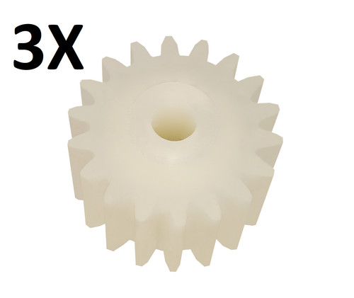 Set pezzi ingranaggi nylon - set,