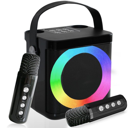 Karaoke con microfono - karaoke, microfono,