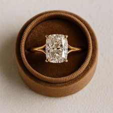 Anello solitario in argento