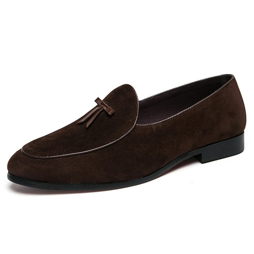 Mocassino con frange inglesi