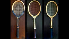 3 RACCHETTE DA TENNIS SPALDING IMPACT-RECORD SNAUWAERT COMMANDER WINDSOR