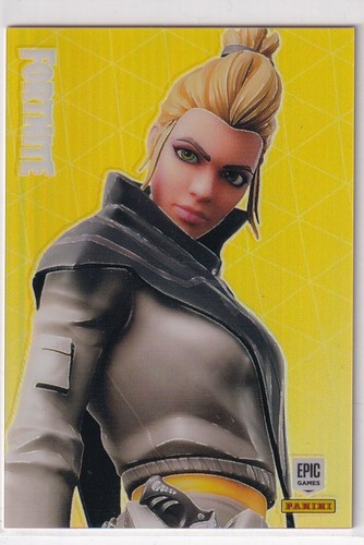 Figurina panini fortnite serie - figurina,