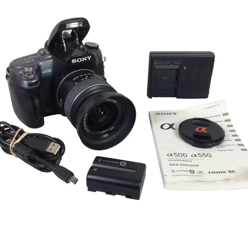 Sony alpha dslr a550 - a550, 14,2mp