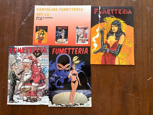 Cartoline fumetteria set - set, 13