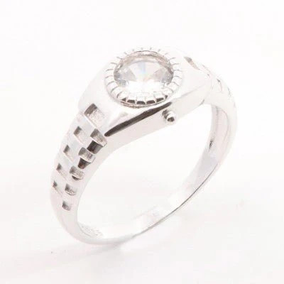 Anello solitario unisex - solitario, in