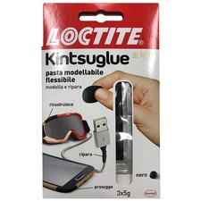 Pasta Modellabile Kintsuglue 3X5gr Loctite Nera
