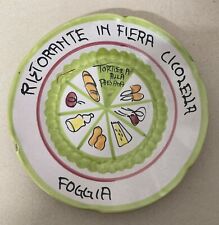 CUCINA-GASTRONOMIA-RISTORANTE CICOLELLA-CERAMICA SOLIMENE-VIETRI-PUBBLICITARIO