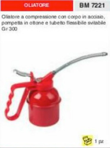 Pompa oliatore acciaio - pompa,